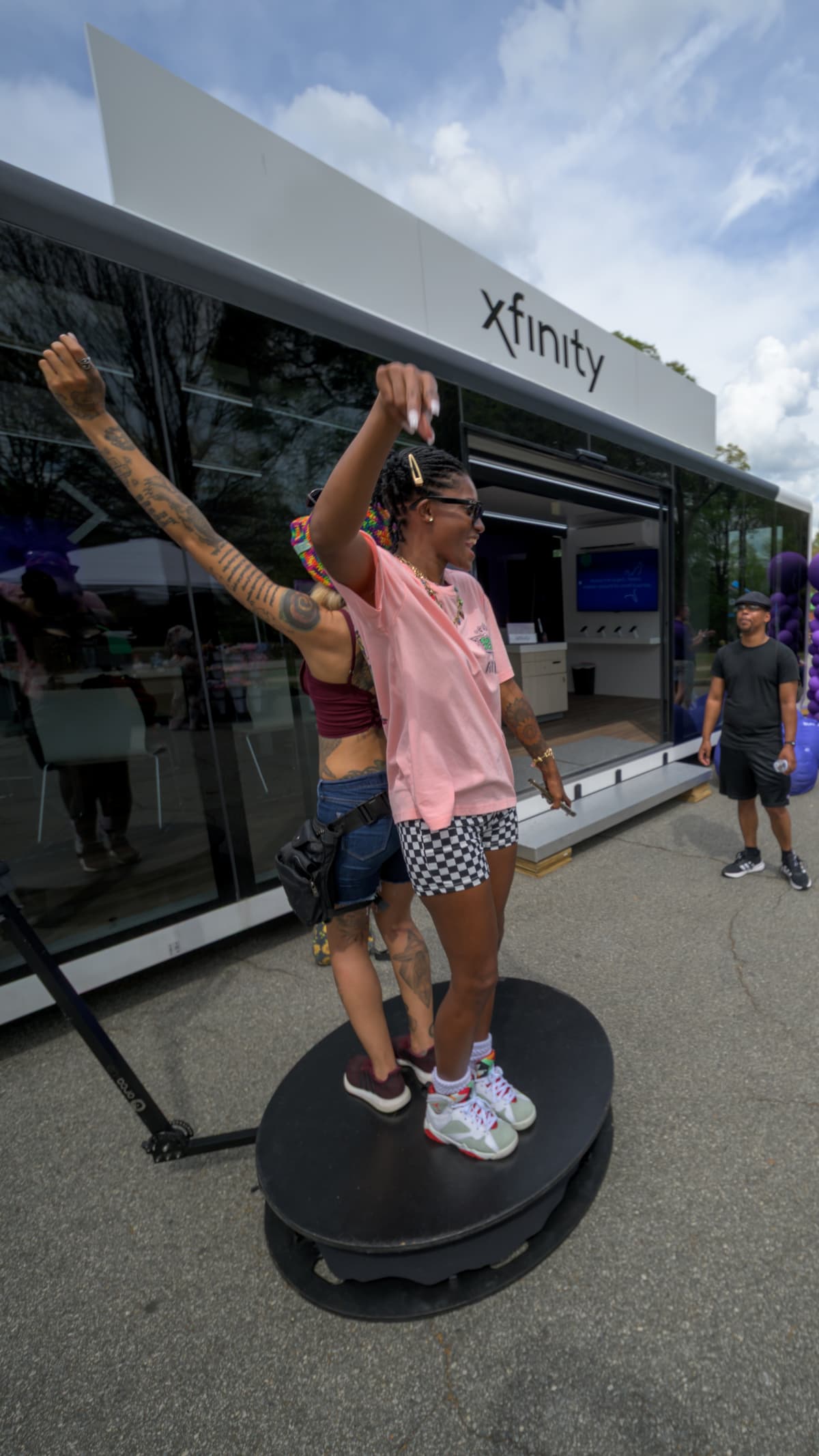 404day music festival sponsors xfinity 360 3d pictures